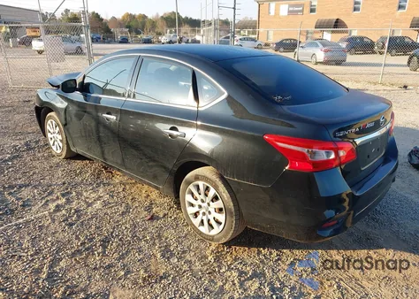 2019 Nissan Sentra S z USA, uszkodzony, nr VIN 3N1AB7AP8KY303431